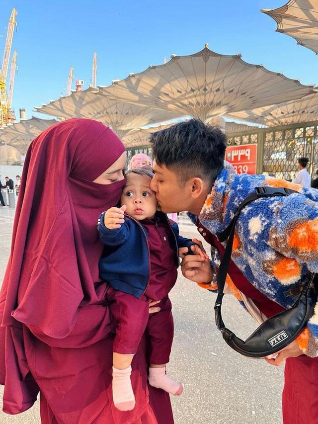 Baby L, anak Lesi dan Billar (Instagram.com/rizkybillar/lestykejora)