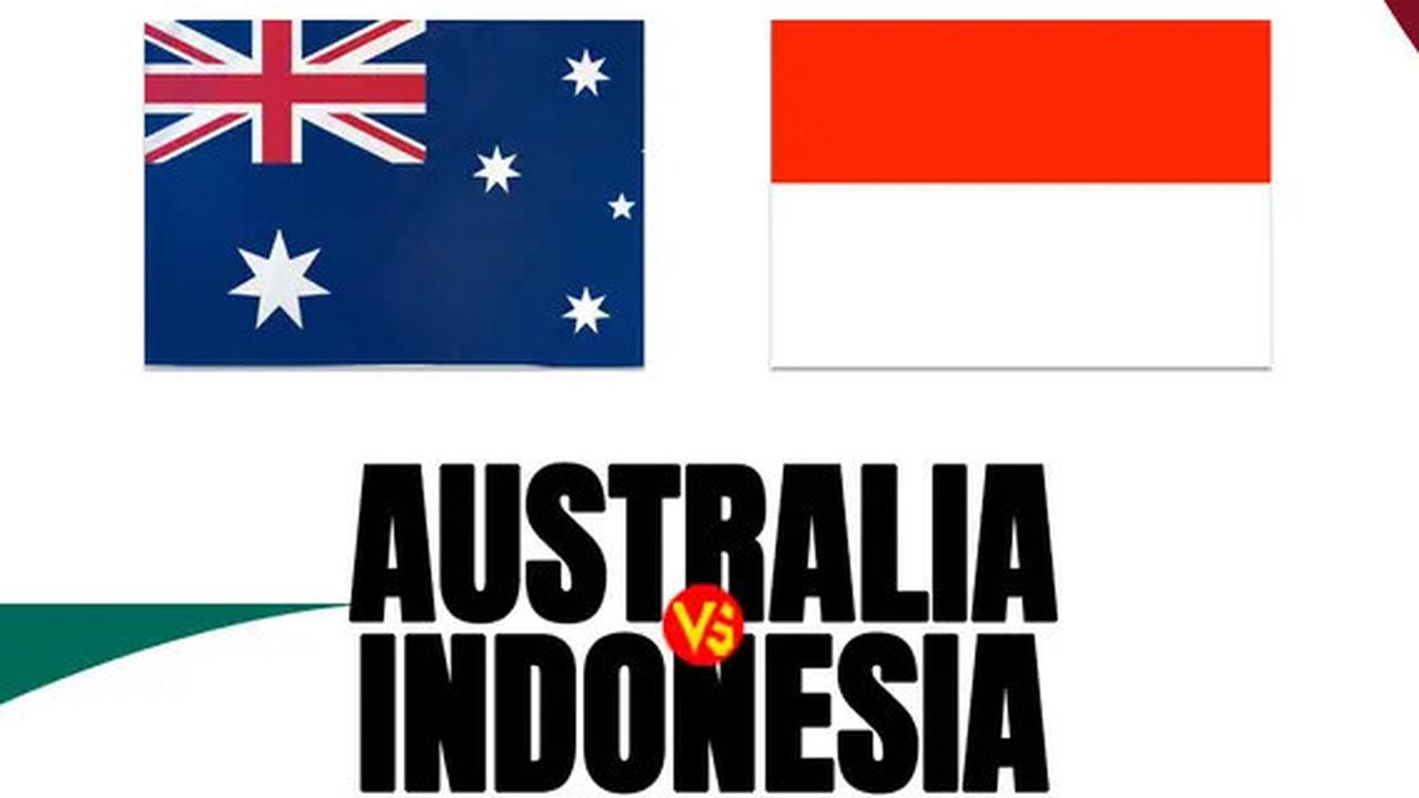 Link Live Streaming Australia vs Indonesia di Grup C Round 3 Kualifikasi Piala Dunia 2026