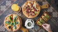 Pizza Vegetarian di Kafe di Tangerang Bisa Jadi Pilihan Menu Buka Puasa. foto: istimewa