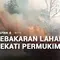Api Dekati Permukiman, Kebakaran Lahan Gambut Bikin Warga Kalang Kabut