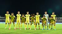 Timnas Malaysia U-23 semakin mantap menatap Piala AFF U-23 2022 usai mengimbangi Sabah FC dengan skor 1-1 pada laga uji coba. (dok. FAM)