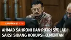 Bendahara Umum Partai Nasdem dan anak Syahrul Yasin Limpo dihadirkan dalam persidangan kasus korupsi Kementerian Pertanian. Keduanya dimintai keterangan berbeda yakni soal aliran dana dari Kementan ke Nasdem dan hadiah mobil anak SYL.
