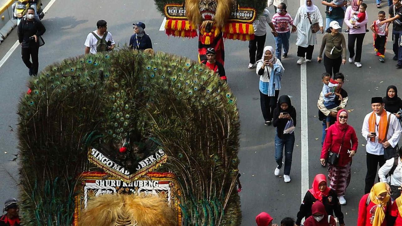 Pawai Budaya Reog Ponorogo yang digelar oleh pemerintah Jakarta ini sebagai upaya mendorong pengusulan dan pengakuan Warisan Budaya Tak Benda (WBTB) dari UNESCO.