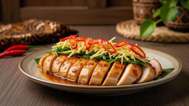 Dada Ayam Kukus Jahe