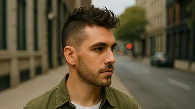 Model Rambut Mohawk