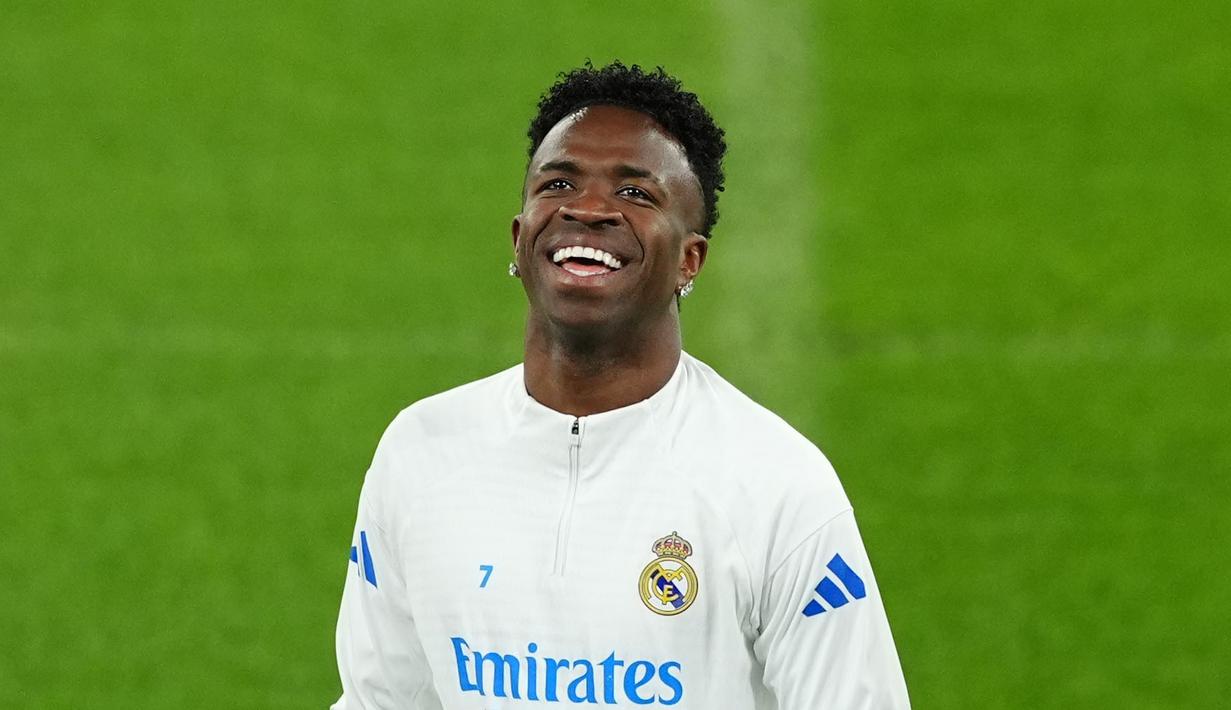 Pertandingan antara Real Madrid melawan tuan rumah Manchester City akan berlangung di Etihad Stadium pada pada Selasa (17/03/2026) waktu setempat. (AP Photo/PA/Martin Rickett)