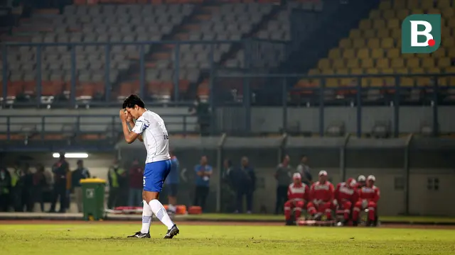 Foto: Ekspresi Drama Adu Penalti di Perempat Final Piala Presiden 2022, Persib Bandung Dikalahkan PSS Sleman