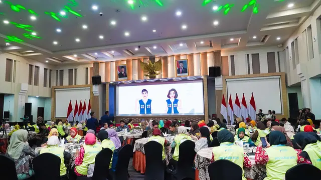 Ada 96 kader Posyandu berprestasi dari 94 daerah mengikuti Sarasesahan Kader Kesehatan Tahun 2024. (Foto Dok Kemenkes RI)
