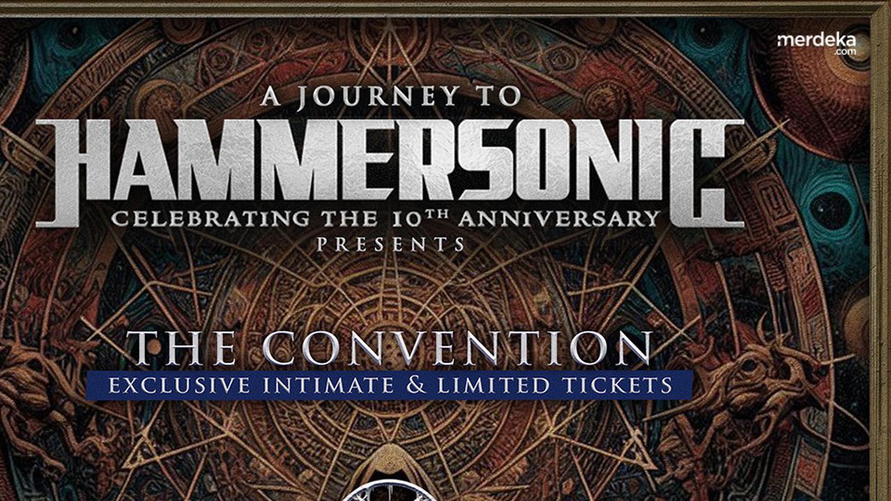 Thy Art Is Murder Jadi Bintang Utama Hammersonic Convention, Rayakan Satu Dekade Kebesaran Metal
