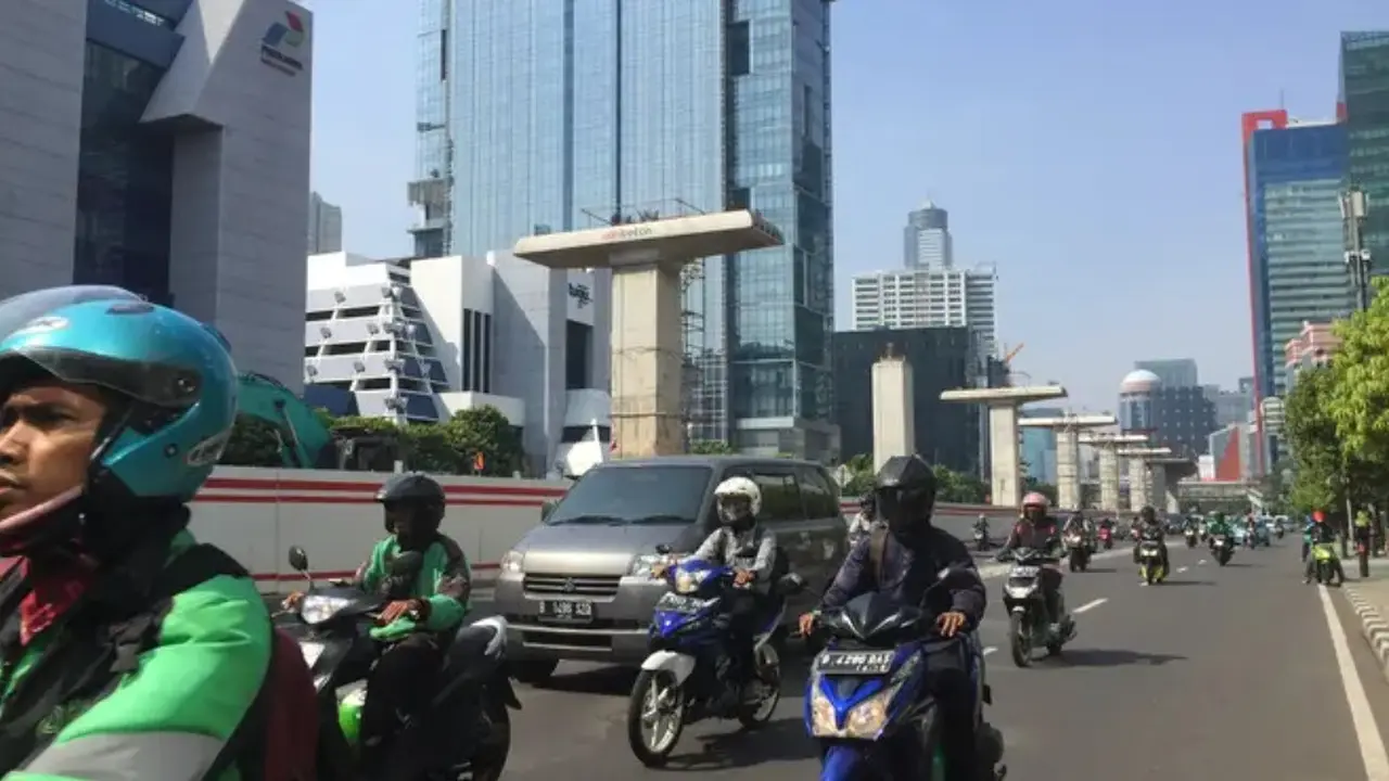 Ganjil genap Jakarta tetap terus berlaku.