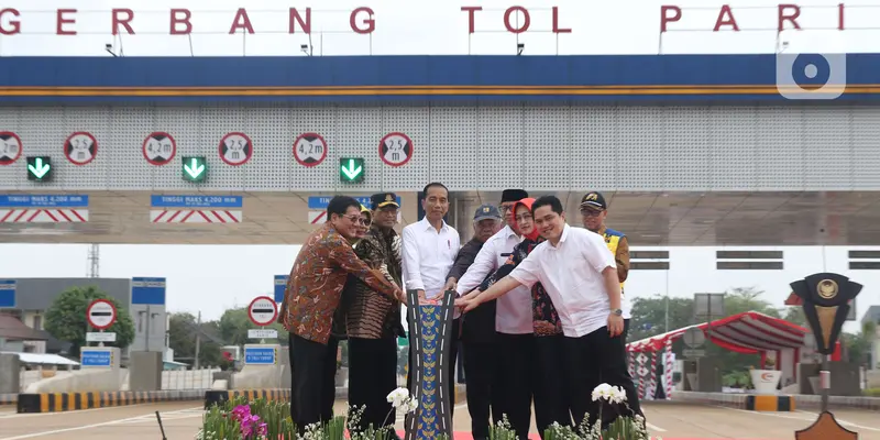 Jokowi Resmikan Jalan Tol Kunciran-Serpong