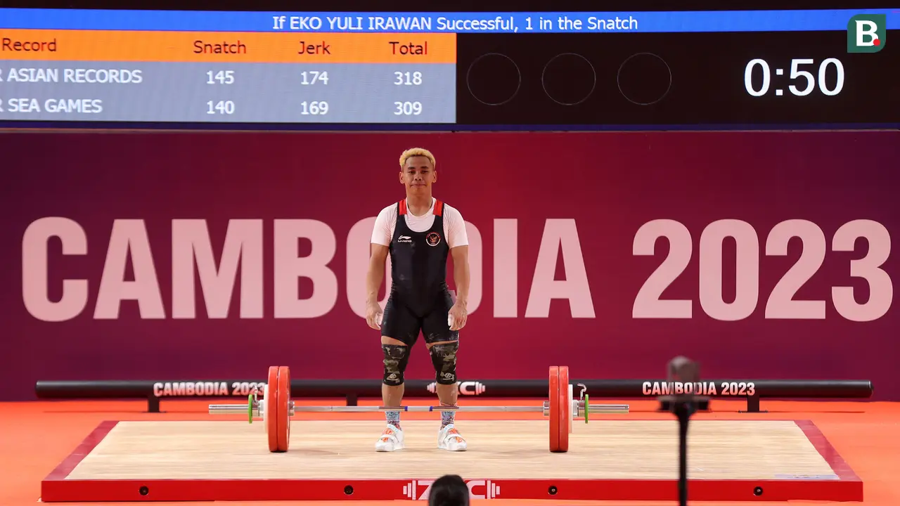 Angkat Besi Indonesia SEA Games 2023