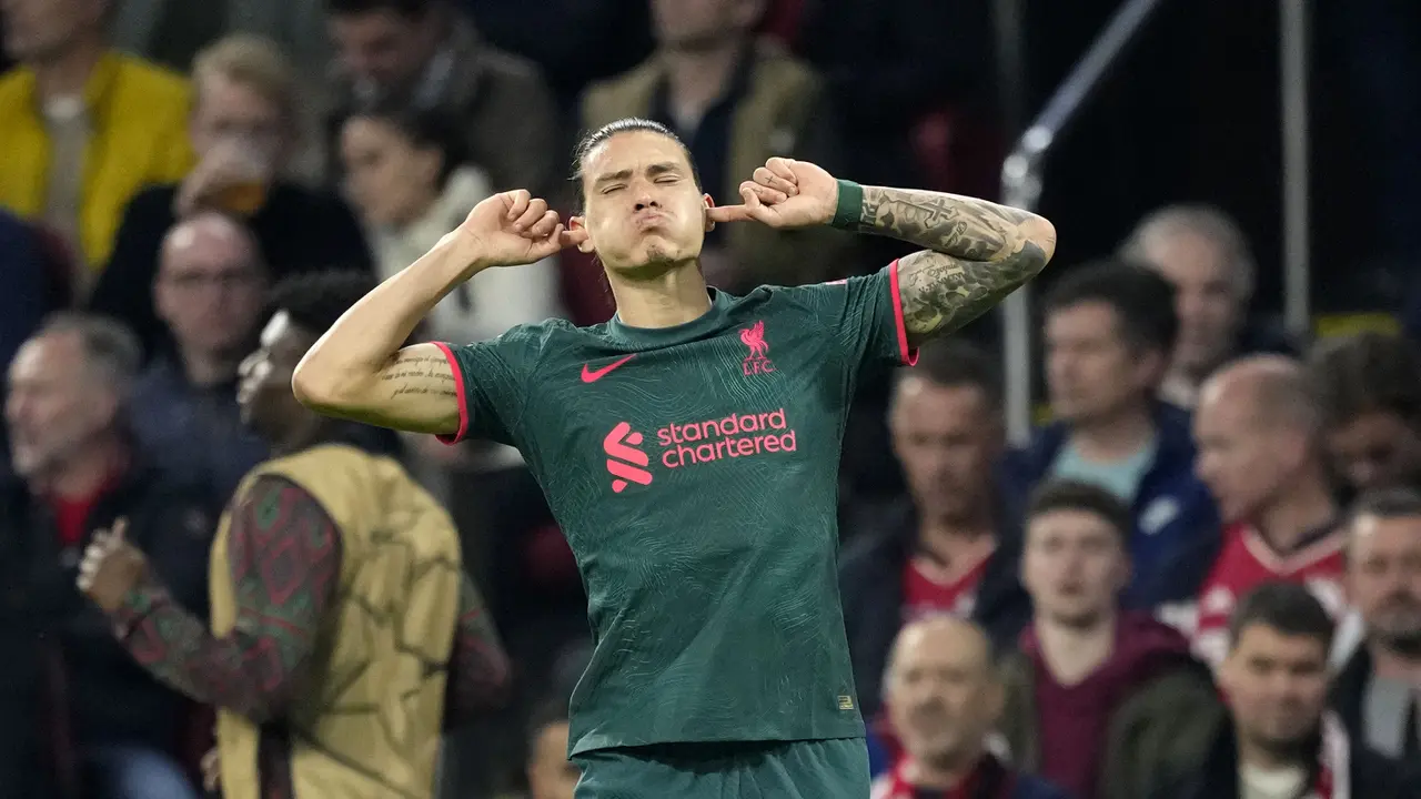 Foto: Deretan 5 Gol Pertama Darwin Nunez Bersama Liverpool pada Musim 2022/2023