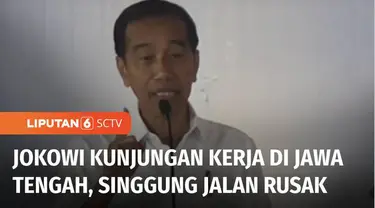 Presiden Joko Widodo masih melanjutkan kunjungan kerjanya di Jawa Tengah. Dalam sambutannya di Stadion Krida Bhakti, Purwodadi, Grobogan, Presiden Jokowi menyinggung masalah jalan rusak yang tidak kunjung usai.