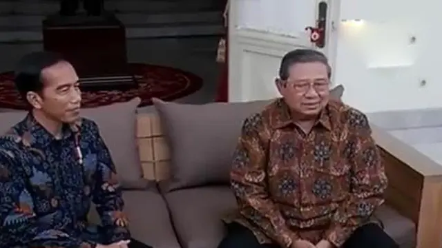  Akrabnya Pertemuan Jokowi dan SBY di Istana Merdeka