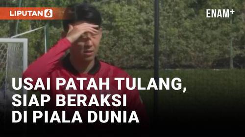 VIDEO: Kapten Timnas Korsel Son Heung Min Siap Beraksi di Piala Dunia 2022