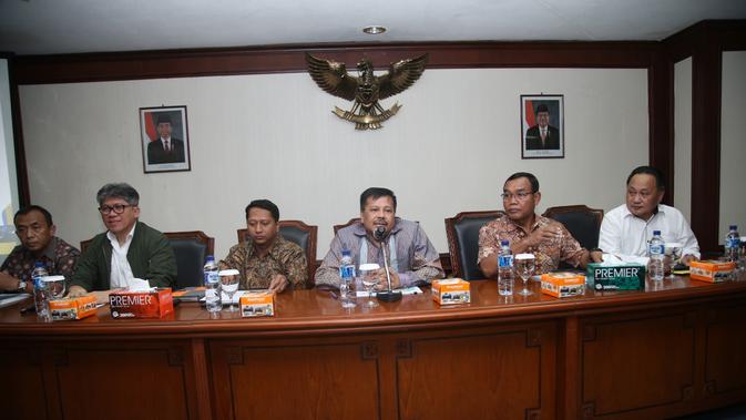 Kepala BP Batam Lukita Dinarsyah menjelaskan tentang kondisi BP Batam. Dok BP Batam.