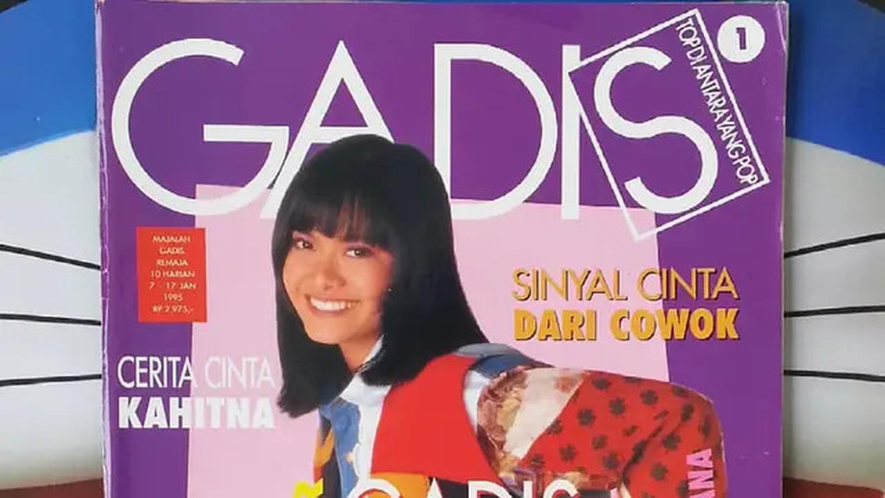 6 Potret Lawas Ersa Mayori Jadi Model Cover Majalah, Juara 1 GADIS Sampul 1993