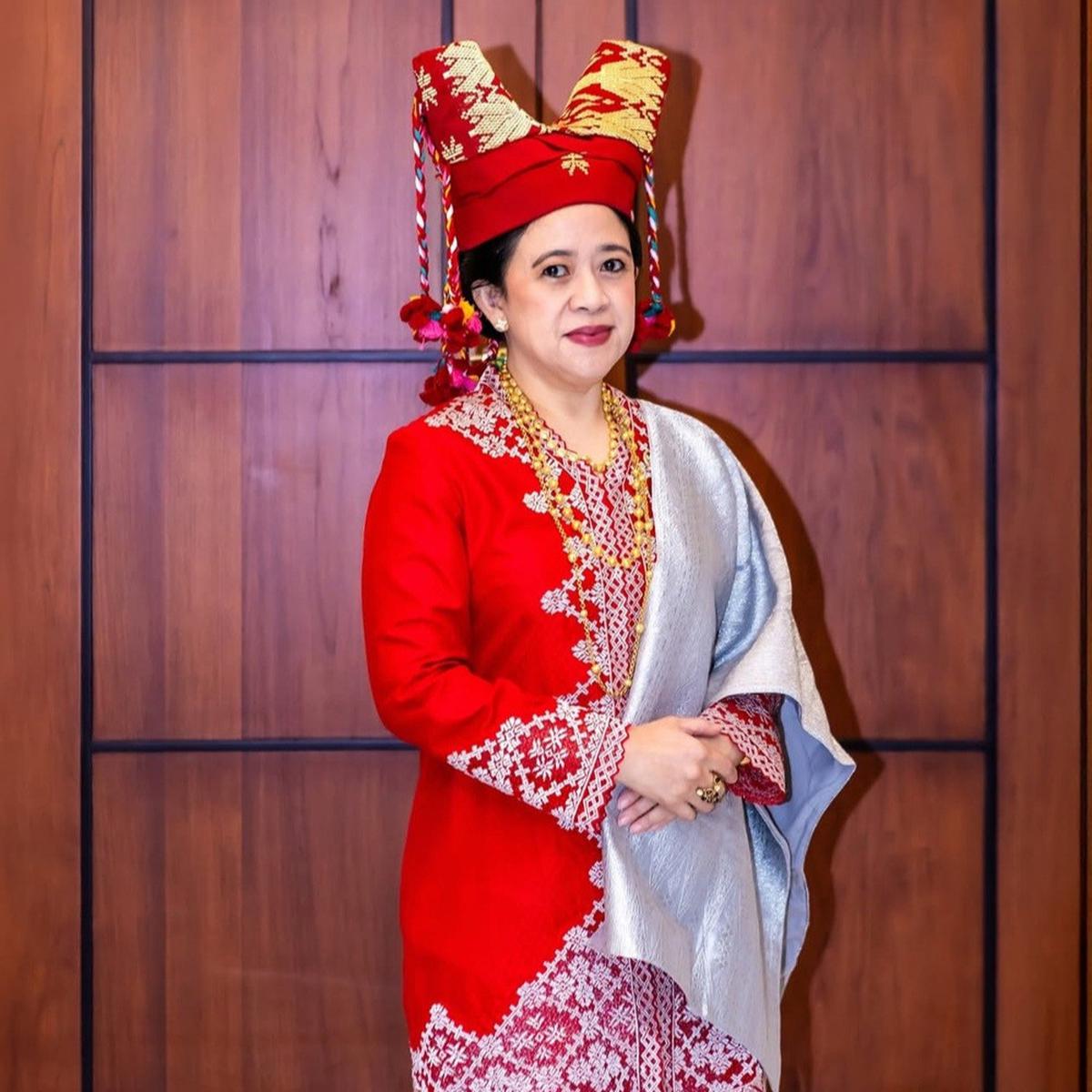 Ketua DPR RI Puan Maharani menghadiri upacara detik-detik Proklamasi HUT ke-80 RI di Istana Merdeka