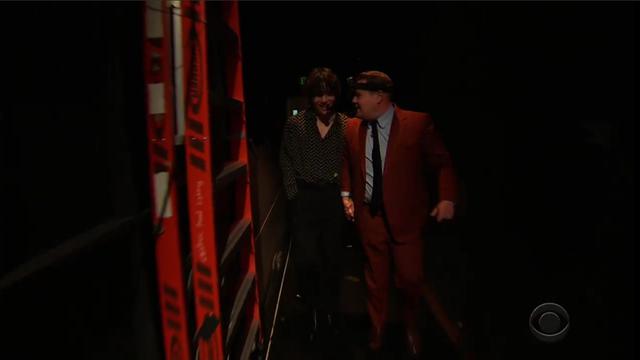 V BTS main petak umpet. (YouTube/ The Late Late Show with James Corden)