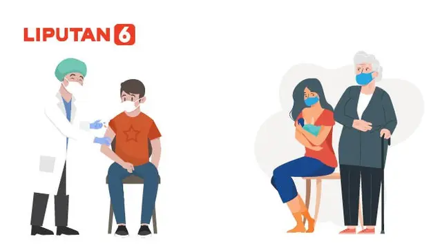 Banner Infografis Syarat Lansia, Komorbid hingga Ibu Menyusui Disuntik Vaksin Covid-19. (Liputan6.com/Abdillah)