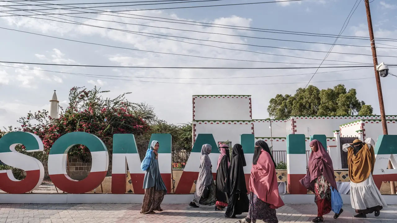 Suasana di Somaliland, wilayah Afrika bekas kekaisaran Arab
