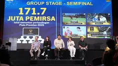 Rating-Share Pertandingan Piala Presiden 2026 Naik 16 Persen