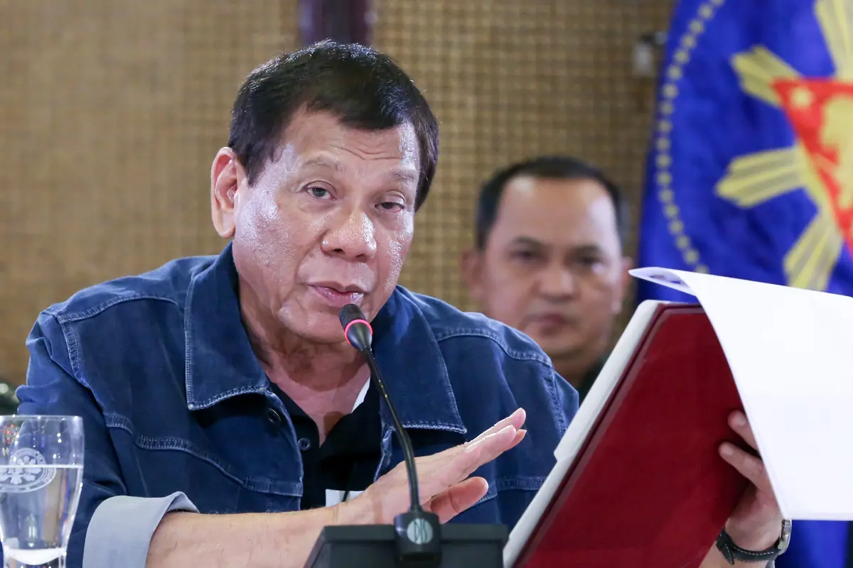Filipina Lockdown Manila Imbas Virus Corona COVID-19