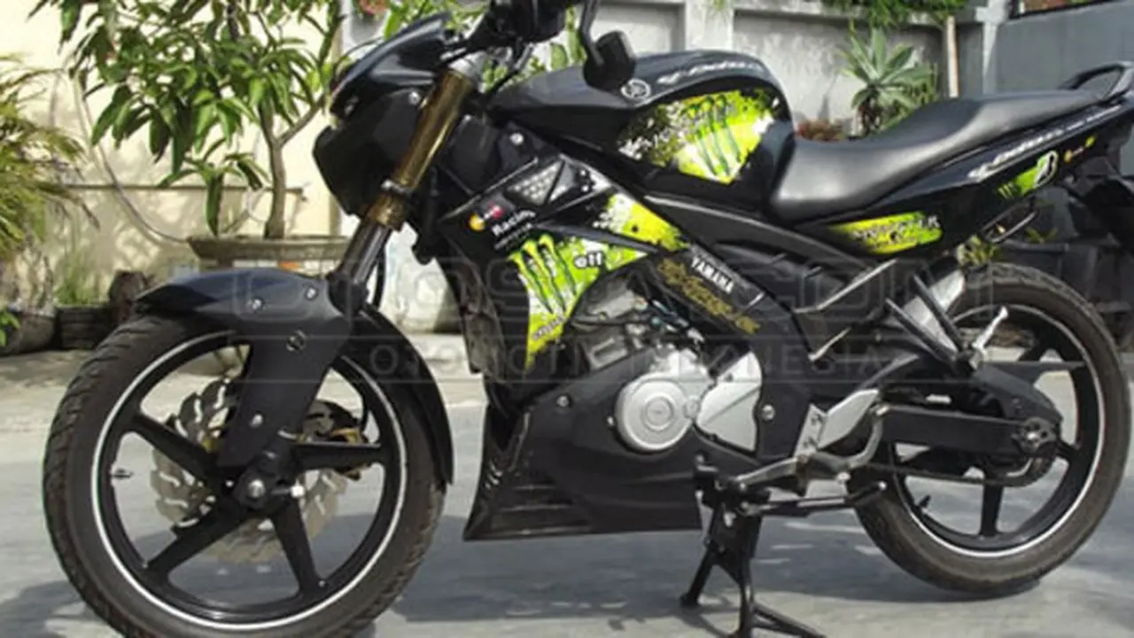 Modifikasi Yamaha Vixion (foto: Muhammad Khalid)
