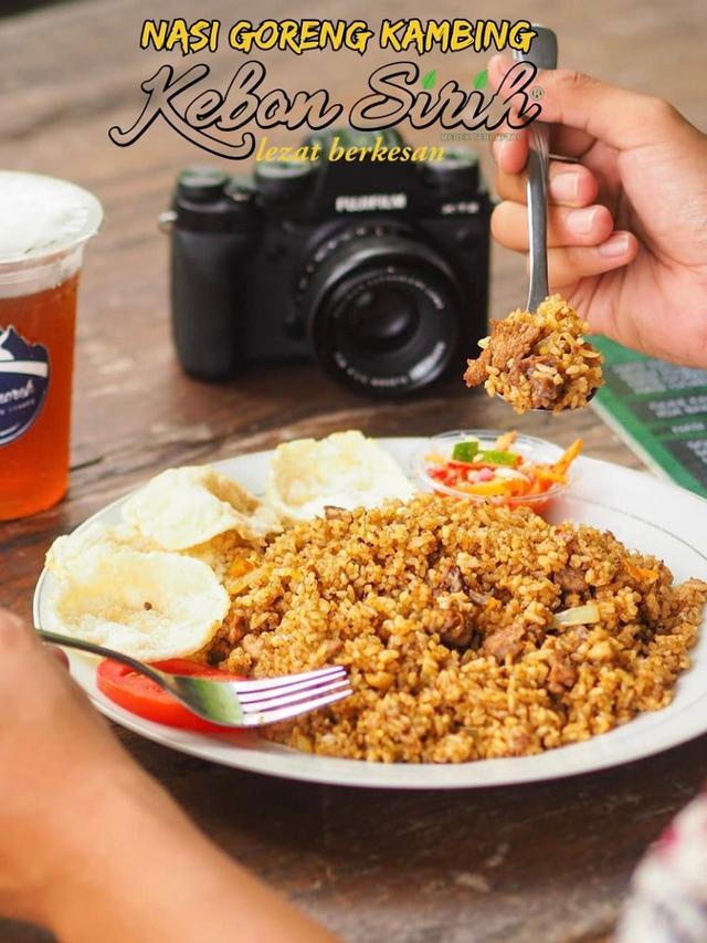 Nasi Goreng Kambing Kebon Sirih (instagram @nasgorkambingkebonsirih)