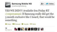 Samsung Pastikan BlackBerry Messenger Android Meluncur Jumat