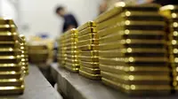 Pelaku pasar cenderung menunggu hasil keputusan bank sentral Amerika Serikat terkait suku bunga sehingga harga emas bergerak terbatas.