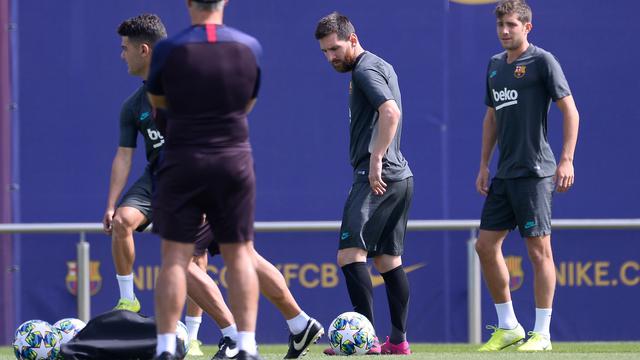 Intip Lionel Messi Cs Saat Berlatih Jelang Hadapi Dortmund