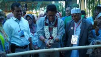 Sandiaga Salahuddin Uno mengunjungi Palangka Raya