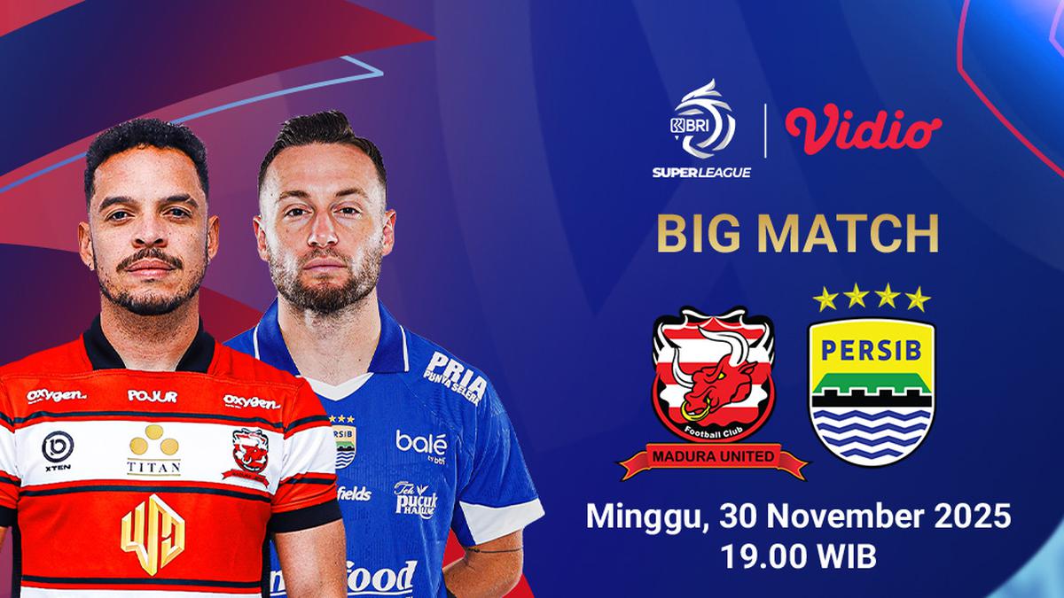 Link Live Streaming BRI Super League 2025/26: Madura United vs Persib Eksklusif di Vidio