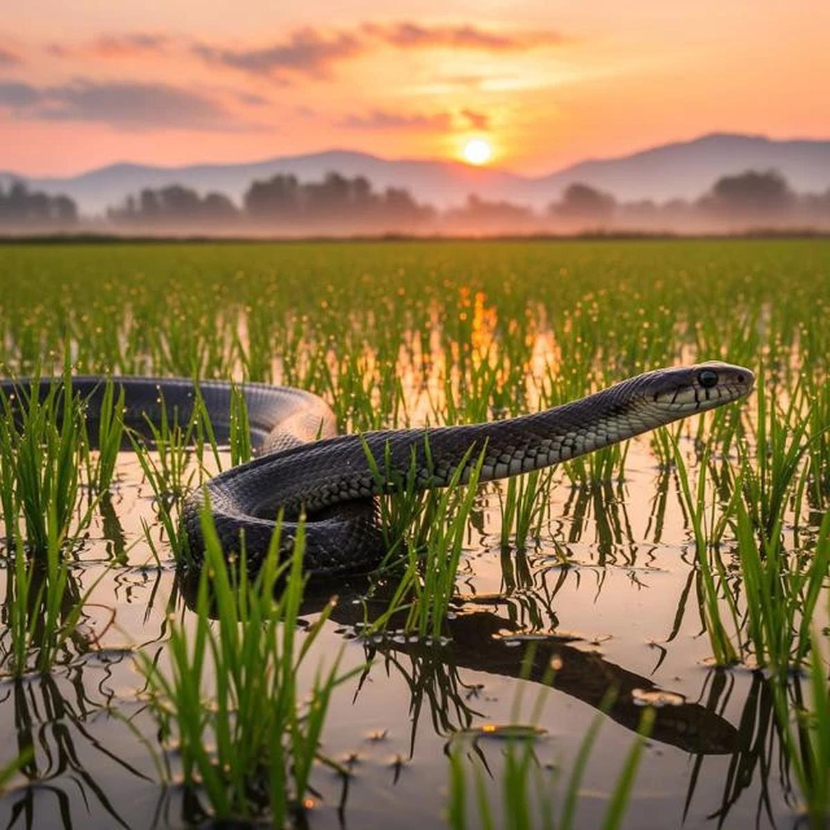 Banyak Orang Salah Paham, Ini Fungsi Ular Sawah yang Jarang Dijelaskan