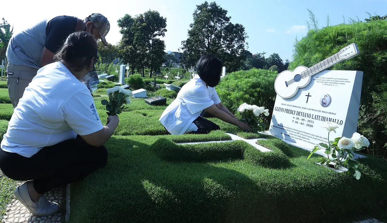 Mutia Ayu istri alm. Glenn Fredly (Bambang E Ros/ Fimela.com)