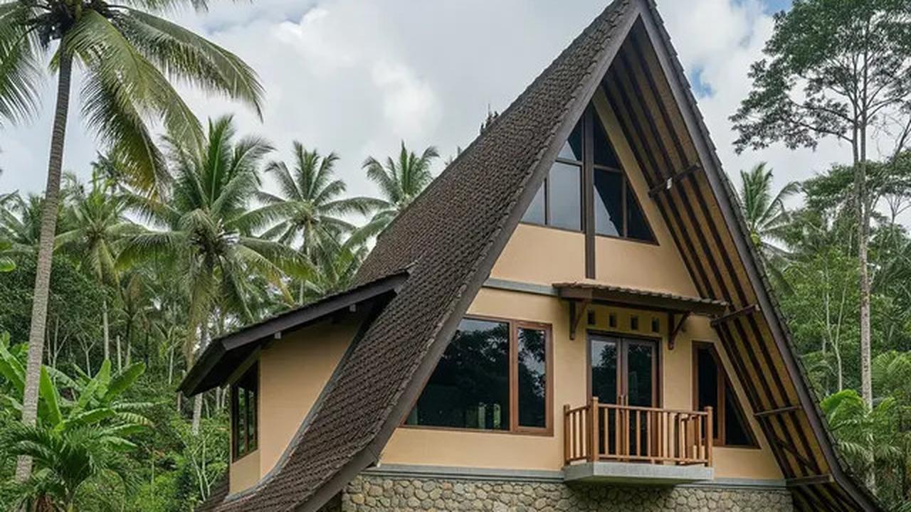 10 Inspirasi Desain Rumah Sederhana 2 Lantai di Desa, Nyaman, Asri, dan Hemat Biaya
