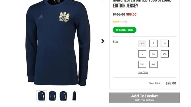 Jersy MU Spesial 1968