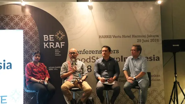 Bekraf Tetapkan 95 Startup Kuliner untuk Ikut Demo