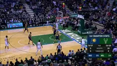 Berita video game recap NBA 2017-2018 antara Milwaukee Bucks melawan Indiana Pacers  dengan skor 122-101.