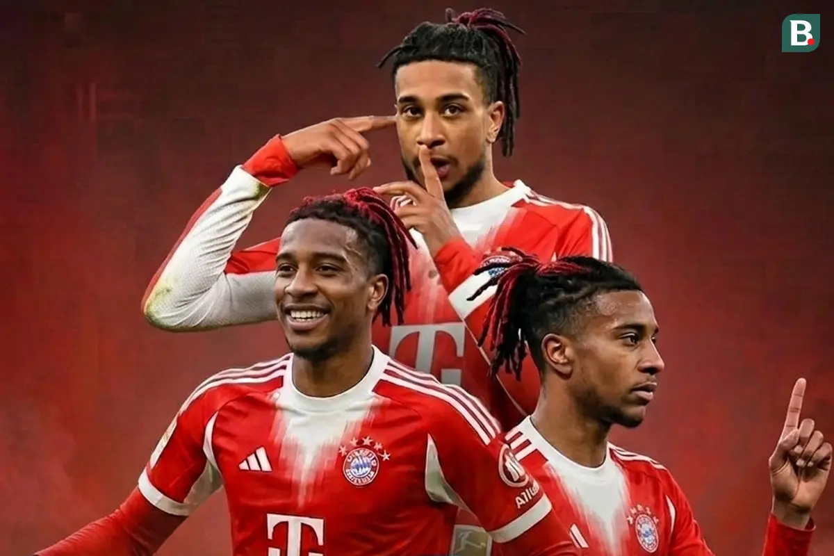 Ilustrasi Michael Olise di Bayern Munchen. (Bola.com/AFP/Gemini)