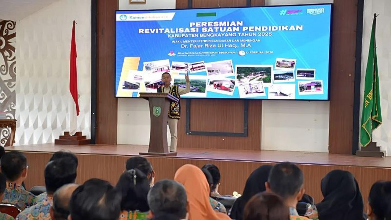 Kemendikdasmen Resmikan Revitalisasi 38 Sekolah 3T di Bengkayang, Kalbar