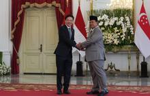 Prabowo Bahas Isu Strategis dengan PM Singapura, dari Pengaturan Wilayah Militer hingga IKN