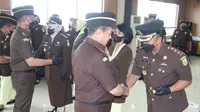 Mohamad Farid Rumdana resmi dilantik sebagai Kepala Kejaksaan Negeri (Kajari) Lampung Utara. (Istimewa)