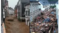 Banjir di Jerman (Sumber: Twitter/@diemitdemblubb/@ianbremmer)