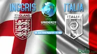 Preview Piala Eropa U-21 Inggris vs Italia (Bola.com/samsul hadi)