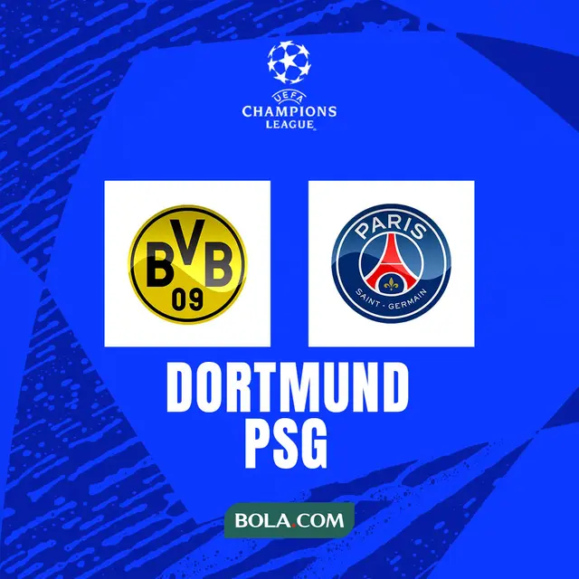 Liga Champions - Borussia Dortmund Vs PSG