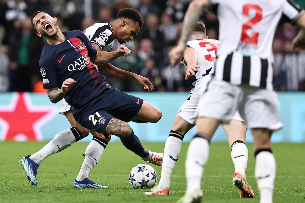 Liga Champions Newcastle vs PSG