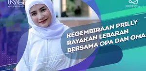 Berkah di bulan Ramadan, Prilly Latuconsina bahagia rayakan lebaran bersama keluarganya